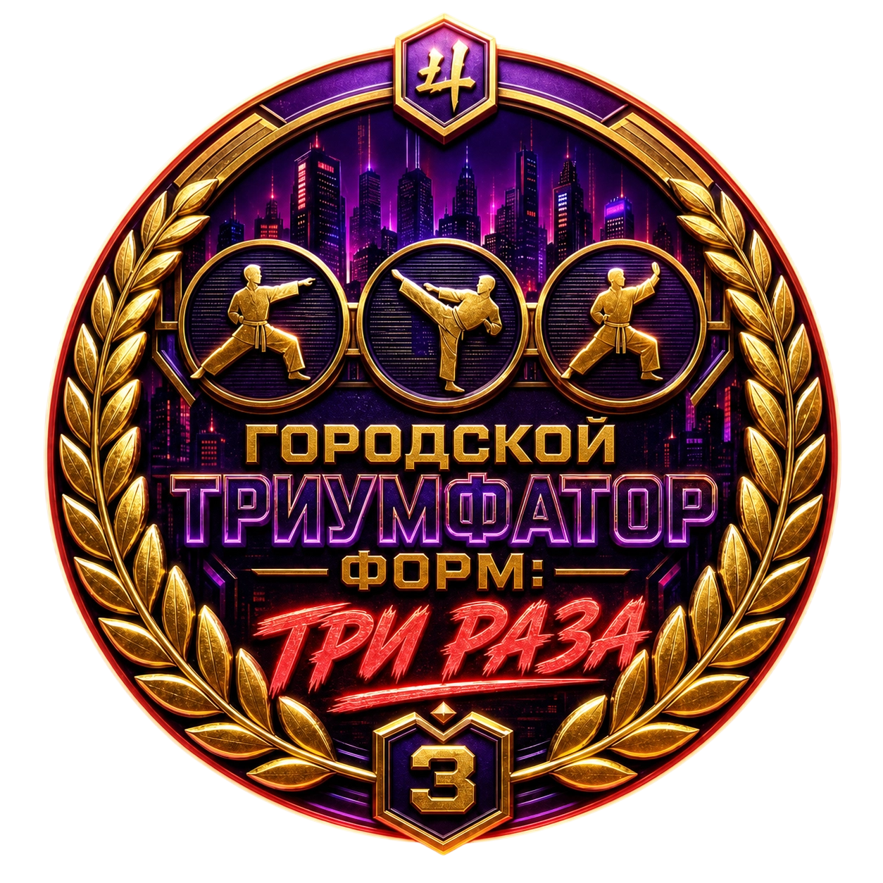 Городской Триумфатор Форм: Три Раза