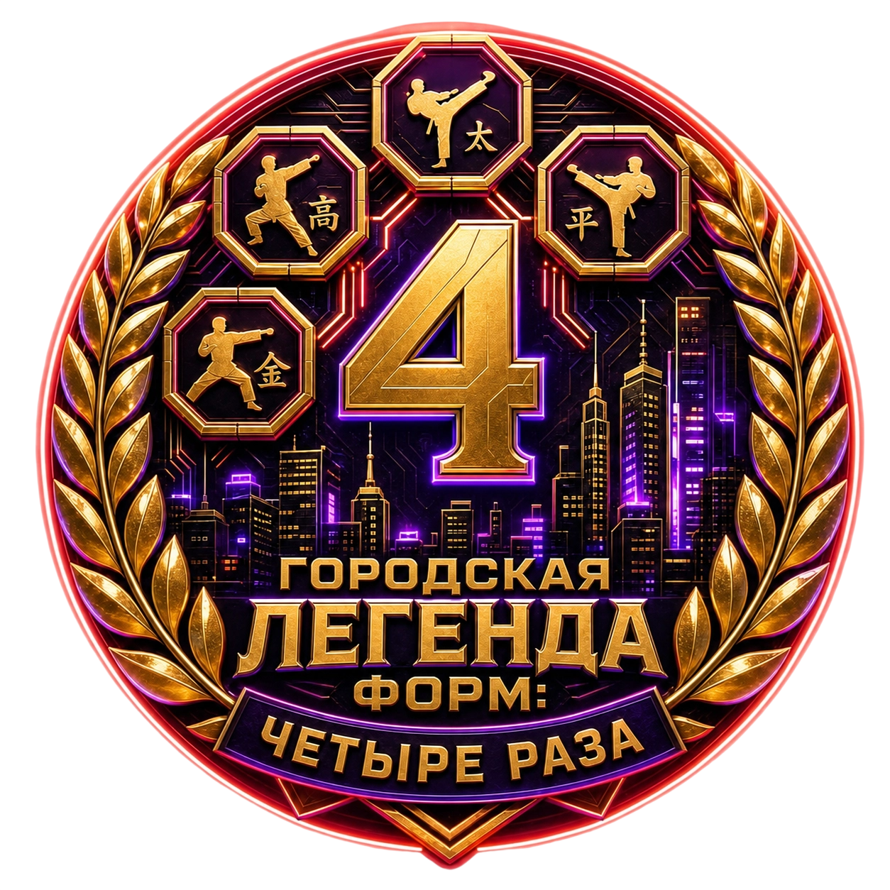 Городская Легенда Форм: Четыре Раза