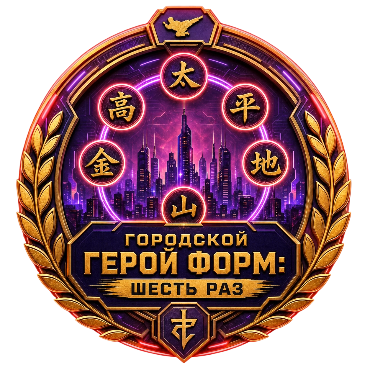 Городской Герой Форм: Шесть Раз