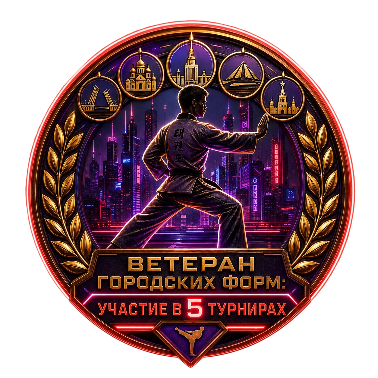 Ветеран Городских Форм: Участие в 5 Турнирах