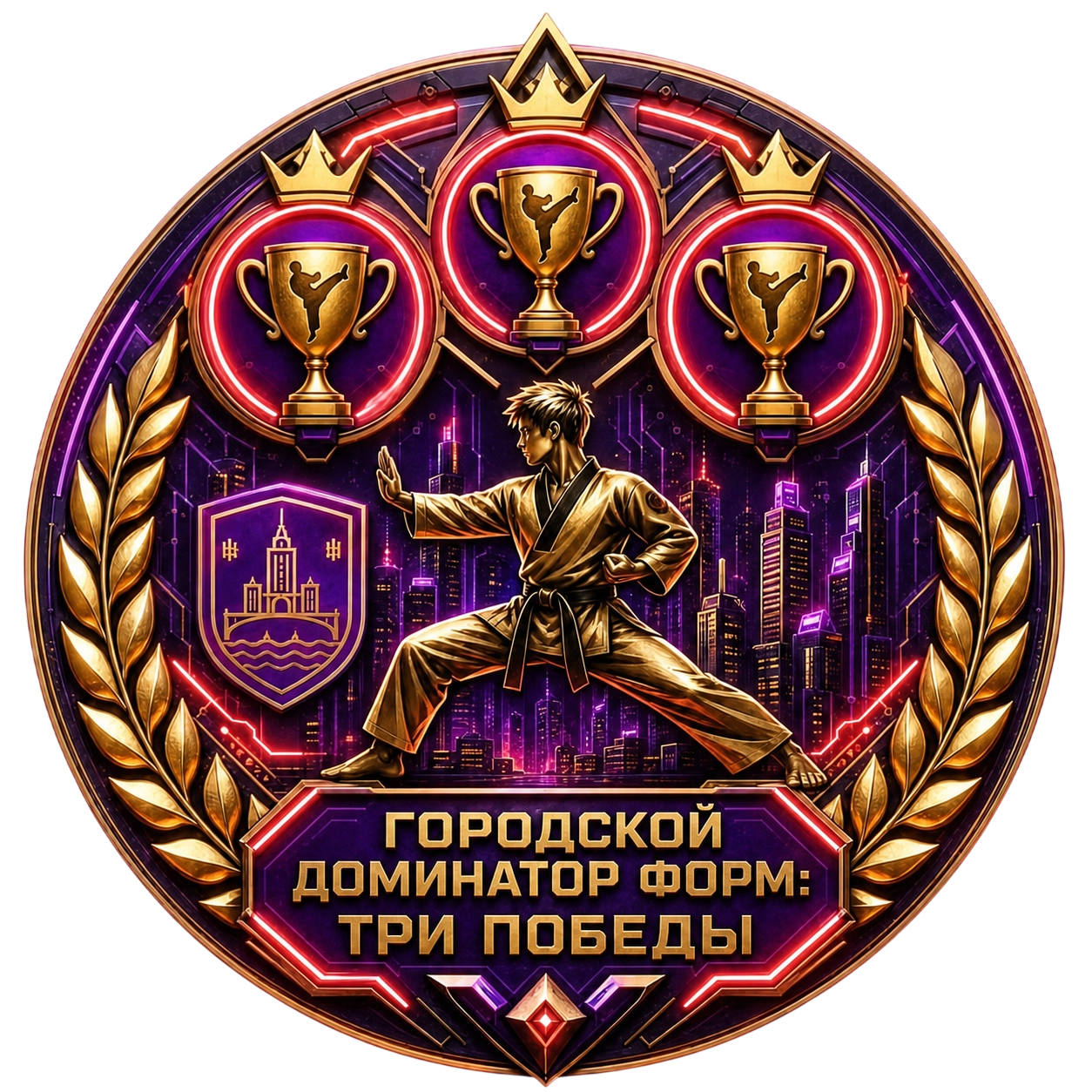 Городской Доминатор Форм: Три Победы