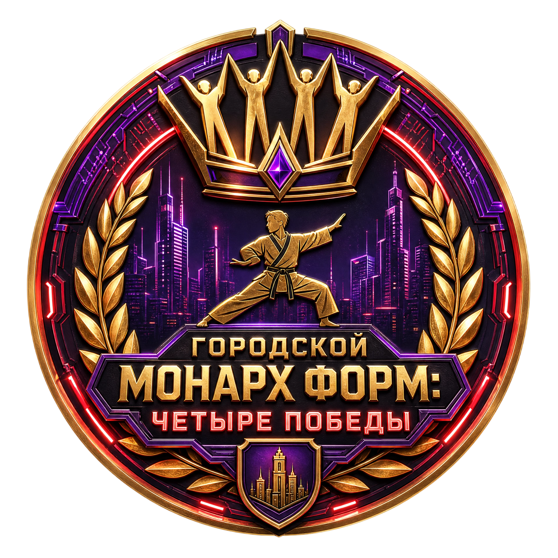 Городской Монарх Форм: Четыре Победы