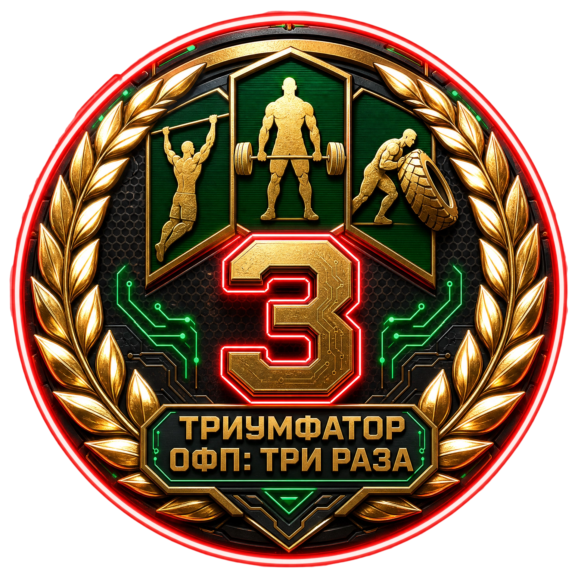Триумфатор ОФП: Три Раза