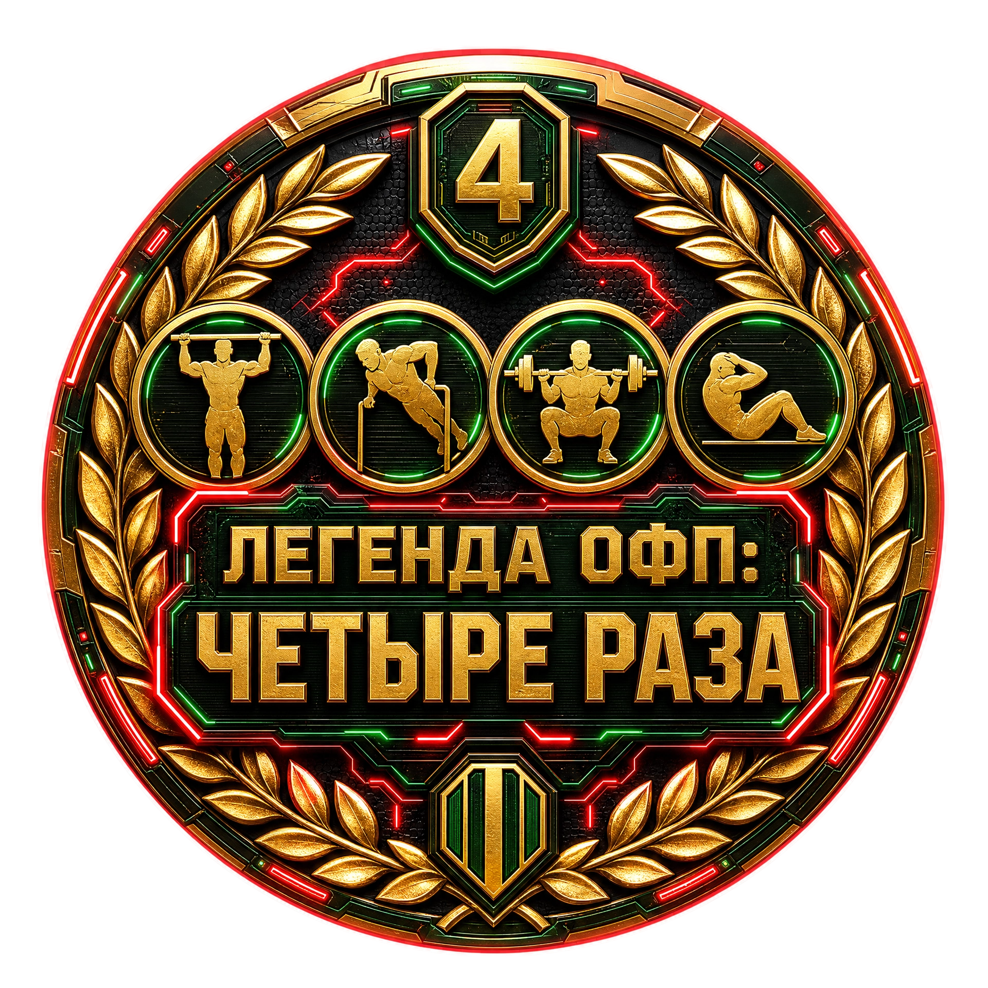 Легенда ОФП: Четыре Раза