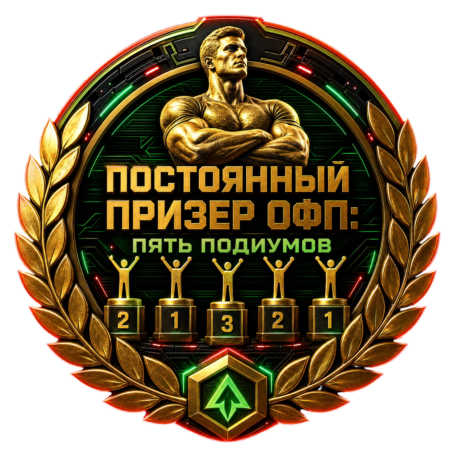 Постоянный Призер ОФП: Пять Подиумов