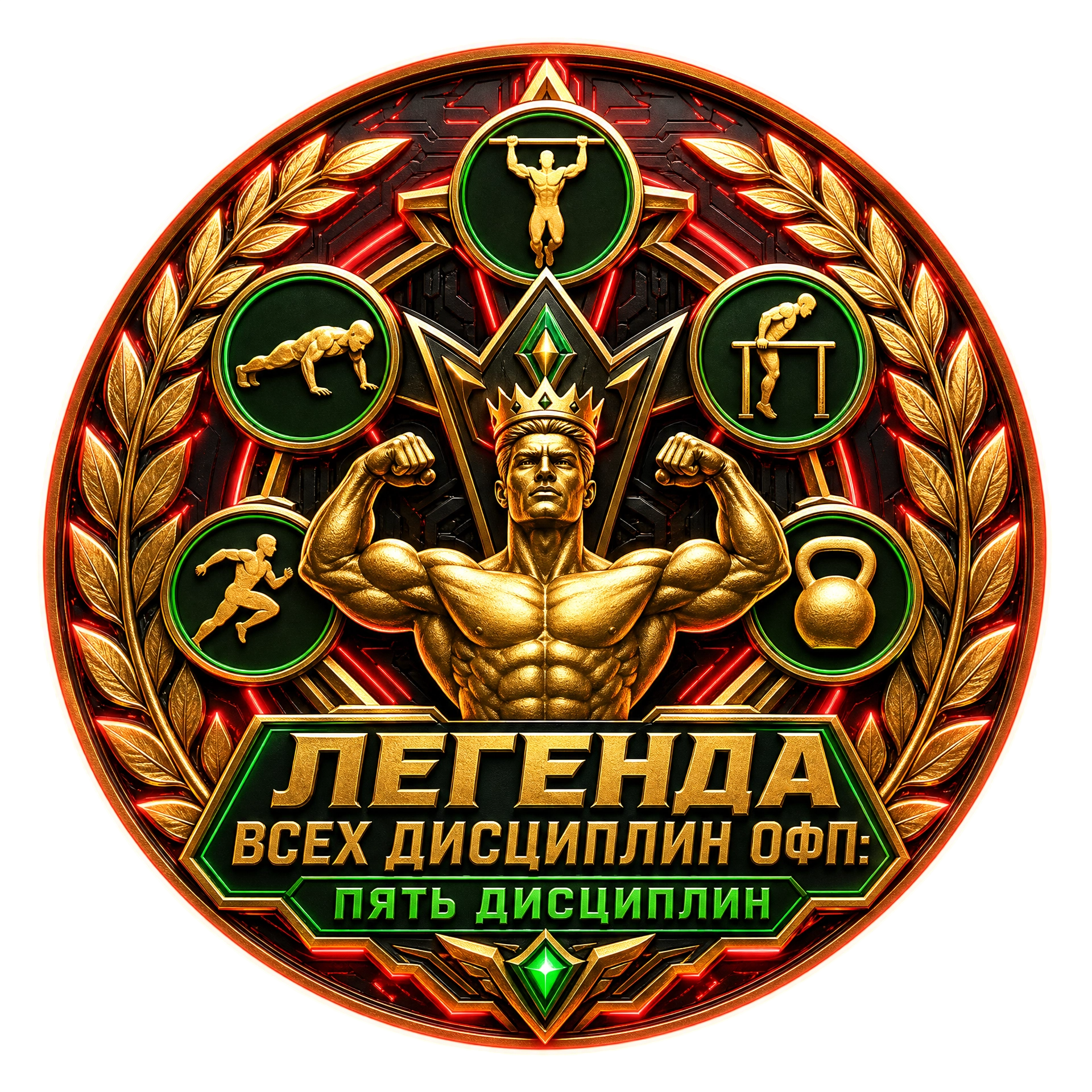 Легенда Всех Дисциплин ОФП: Пять Дисциплин