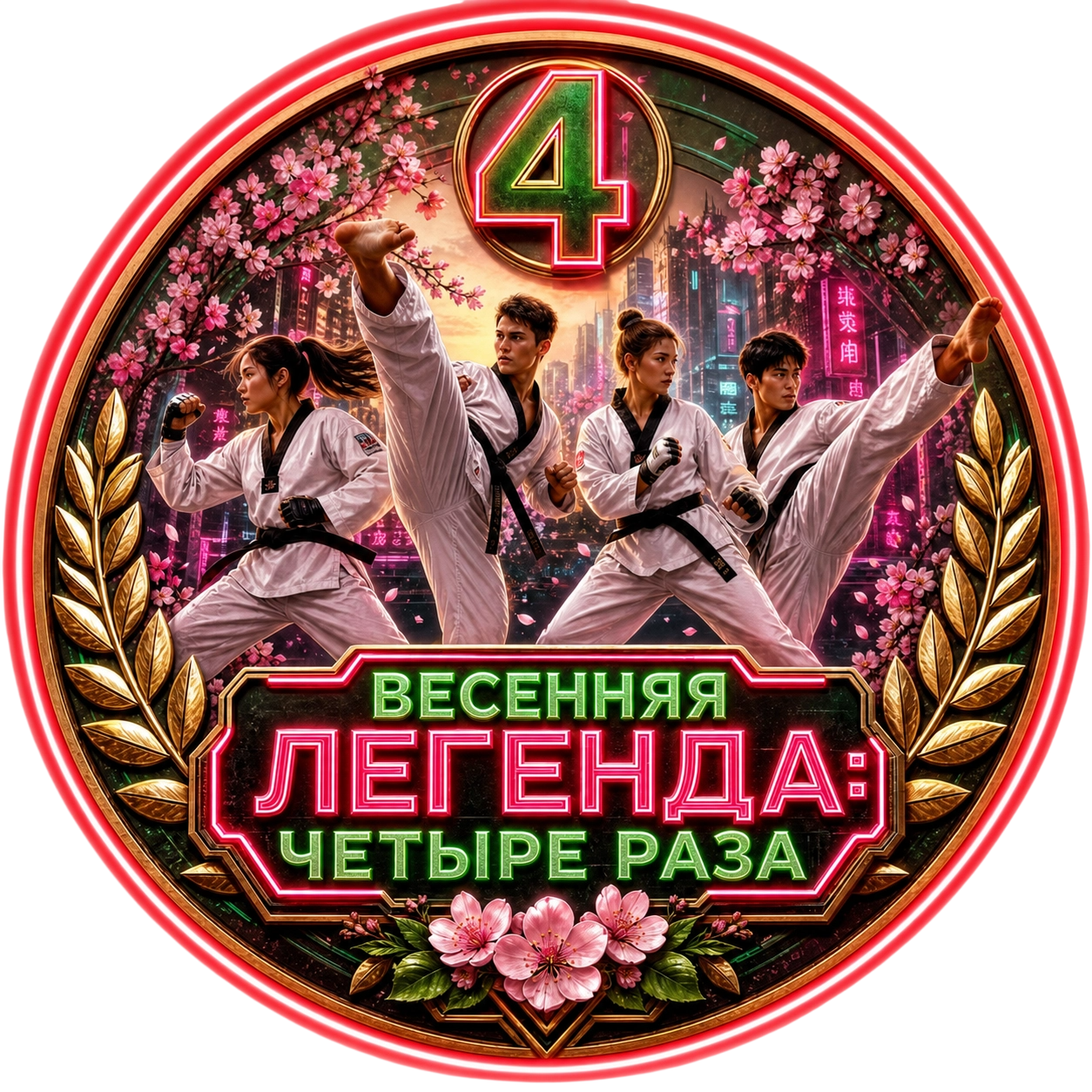 Весенняя Легенда: Четыре Раза