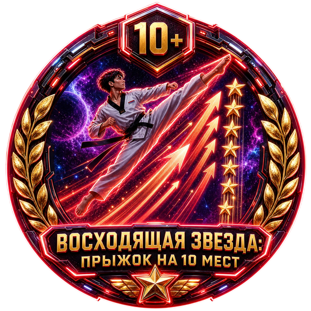 Восходящая Звезда: Прыжок на 10 Мест