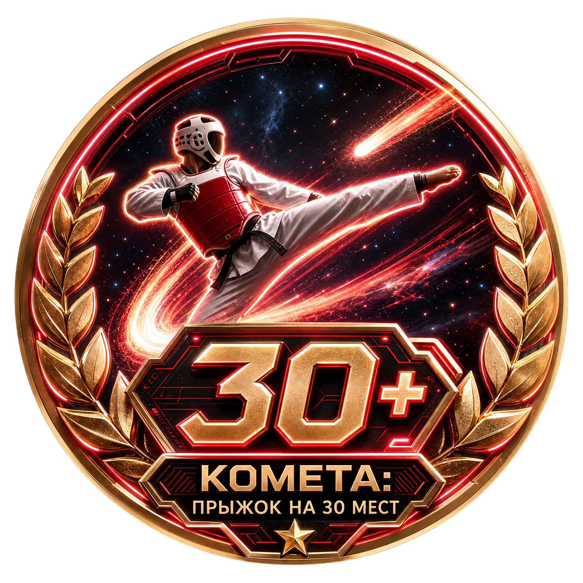 Комета: Прыжок на 30 Мест