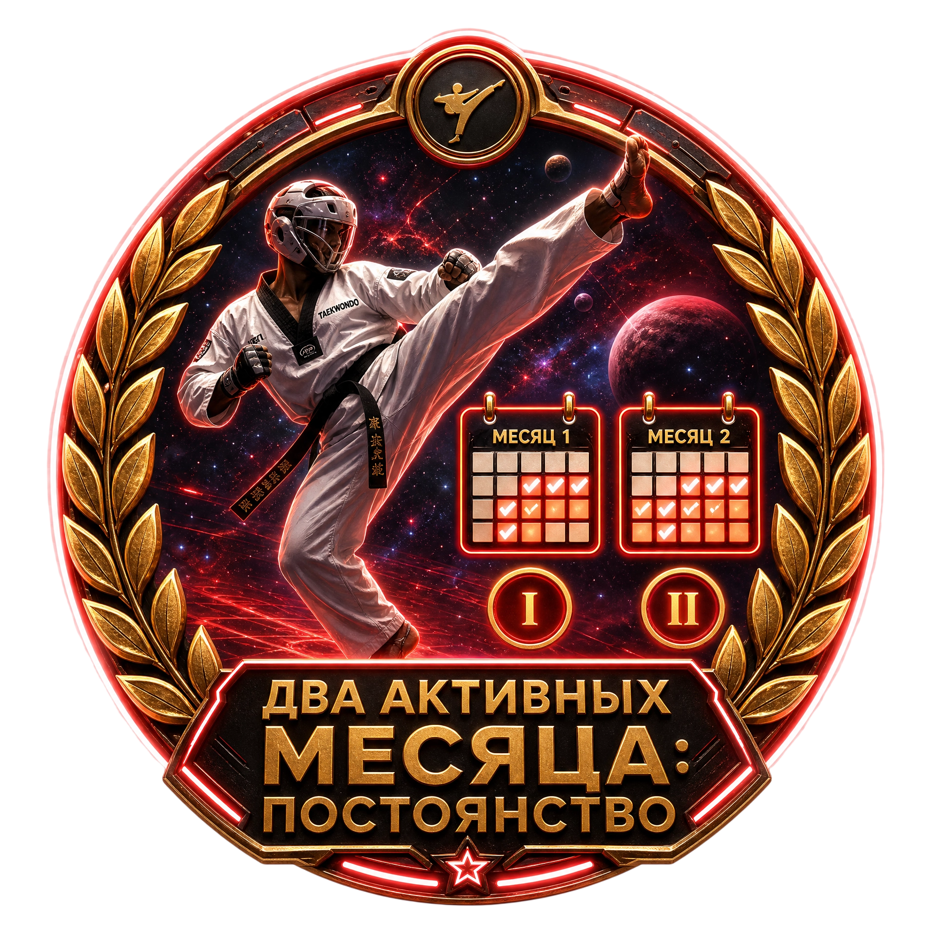 Два Активных Месяца: Постоянство