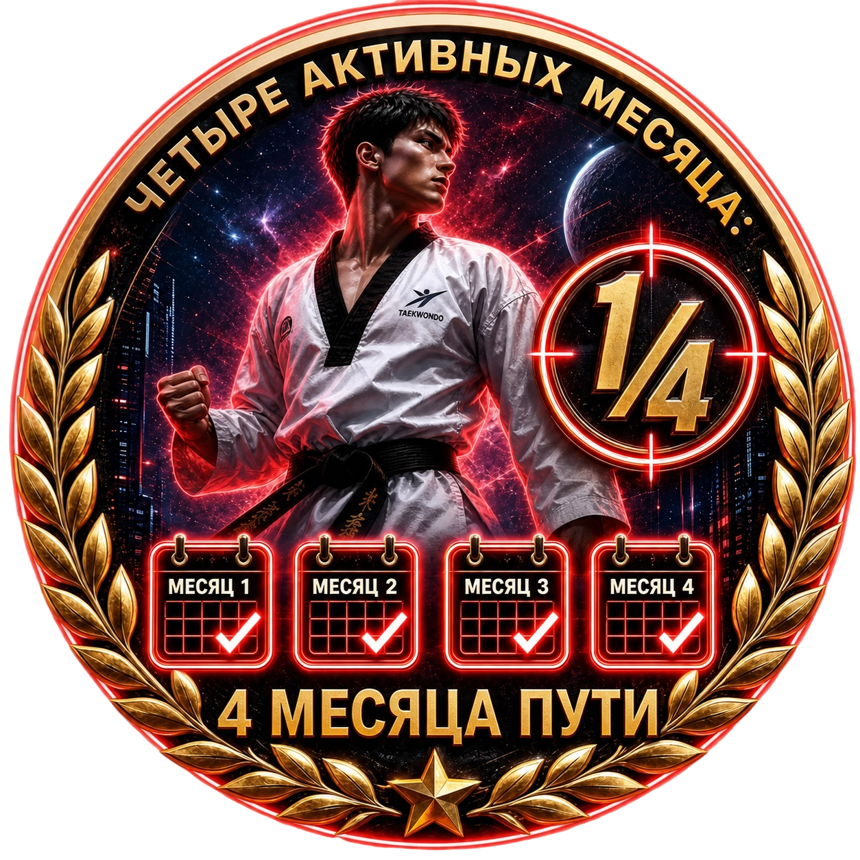 Четыре Активных Месяца: Квартал