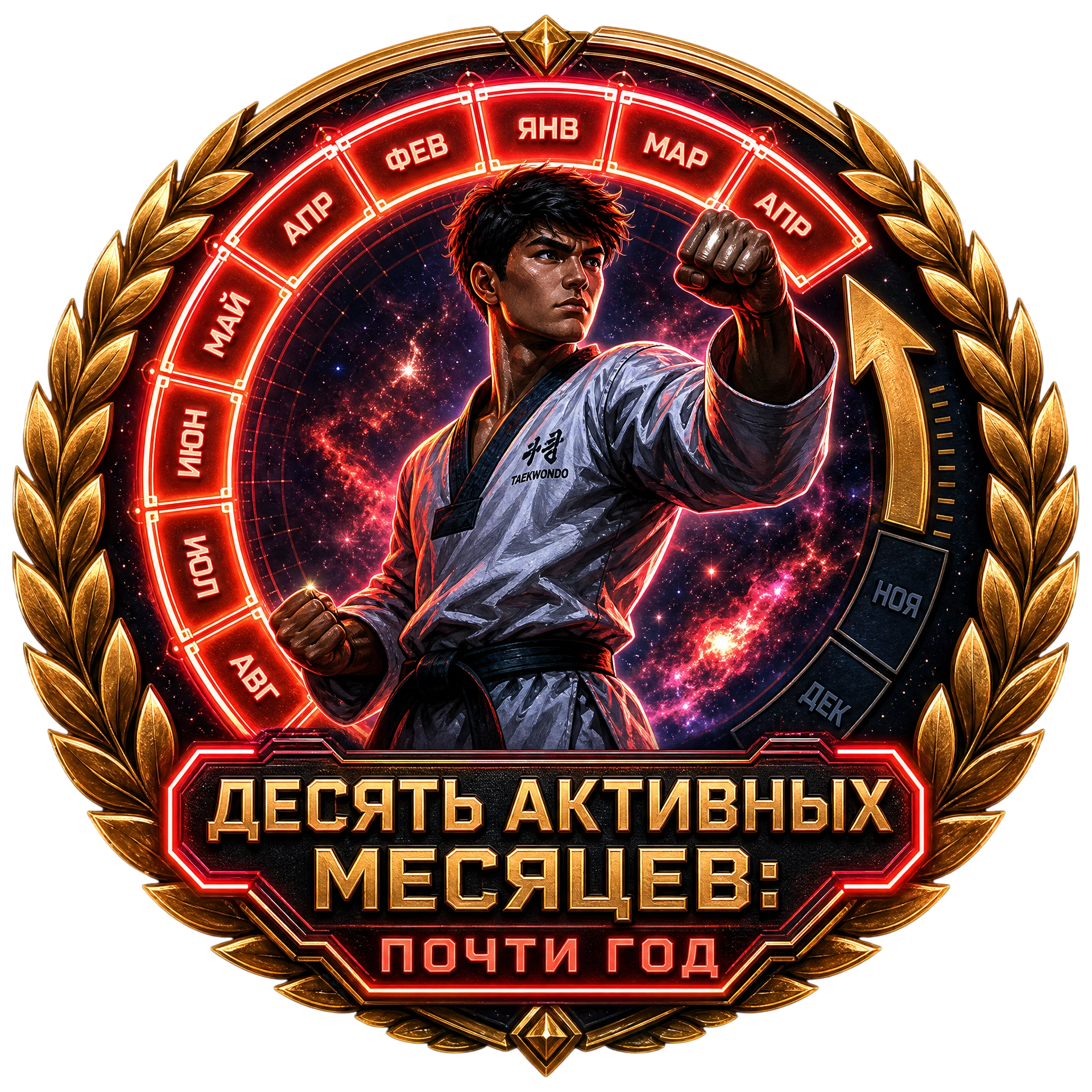 Десять Активных Месяцев: Почти Год