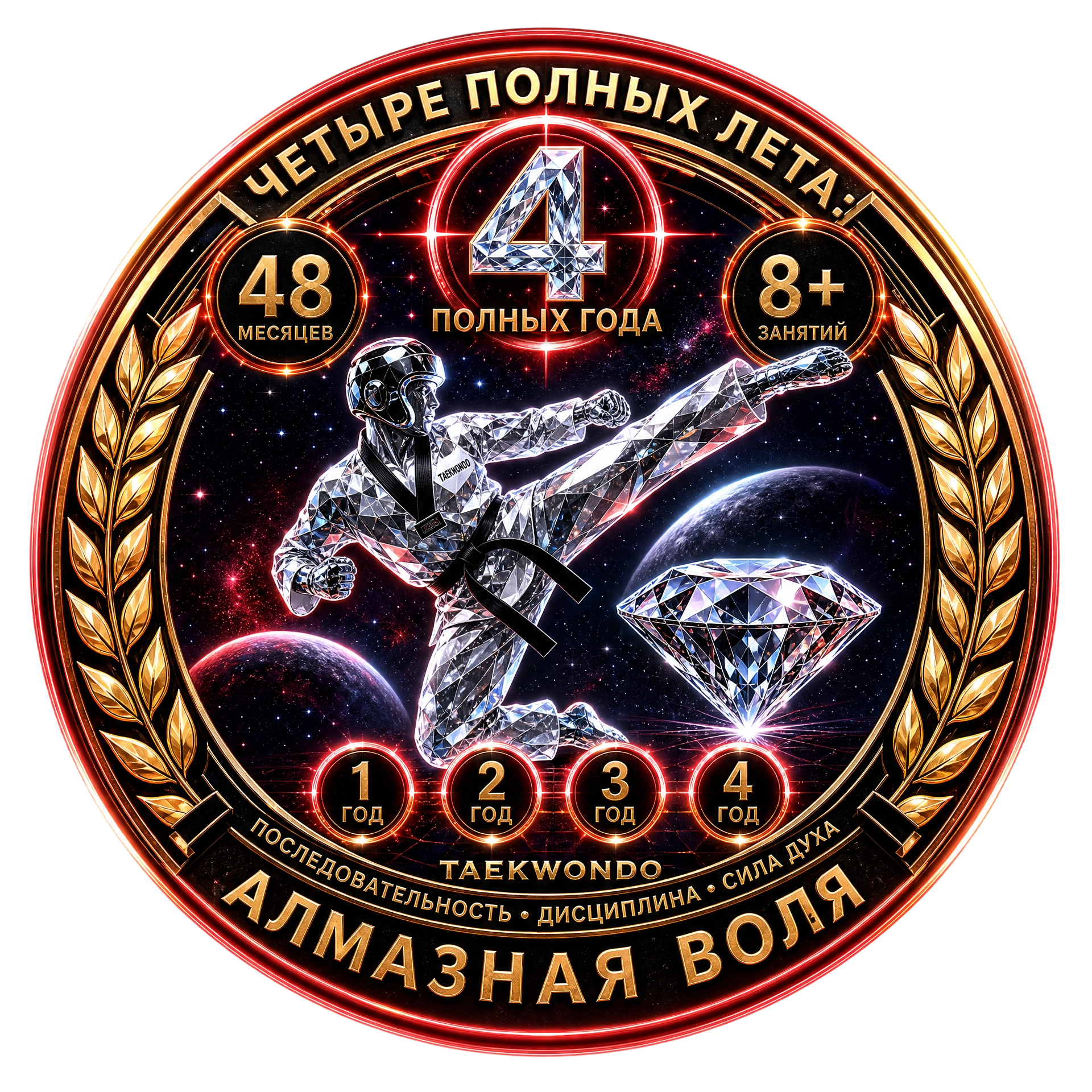 Четыре Полных Года: Алмазная Воля