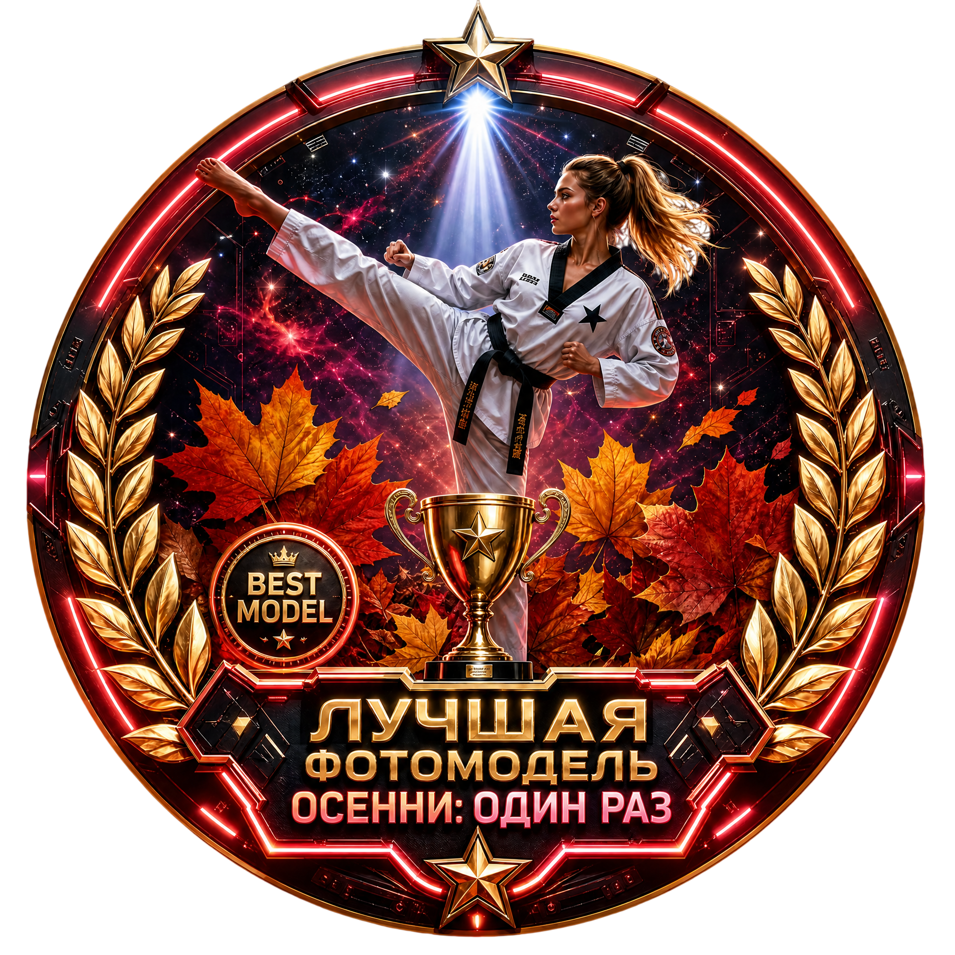 Лучший Фотомодель Осени: Один Раз