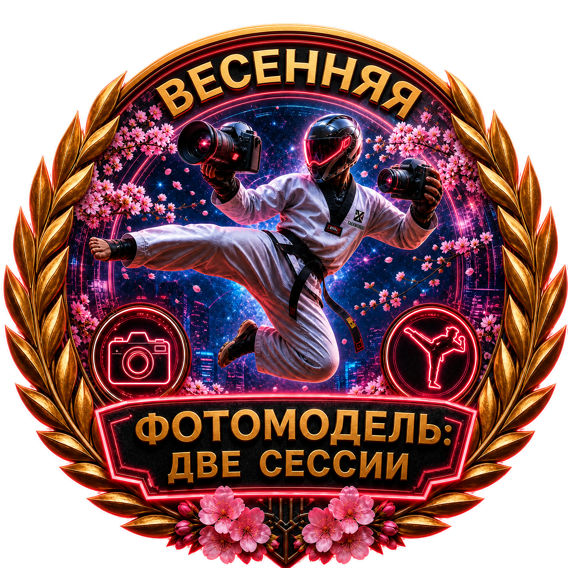 Весенний Фотомодель: Две Сессии
