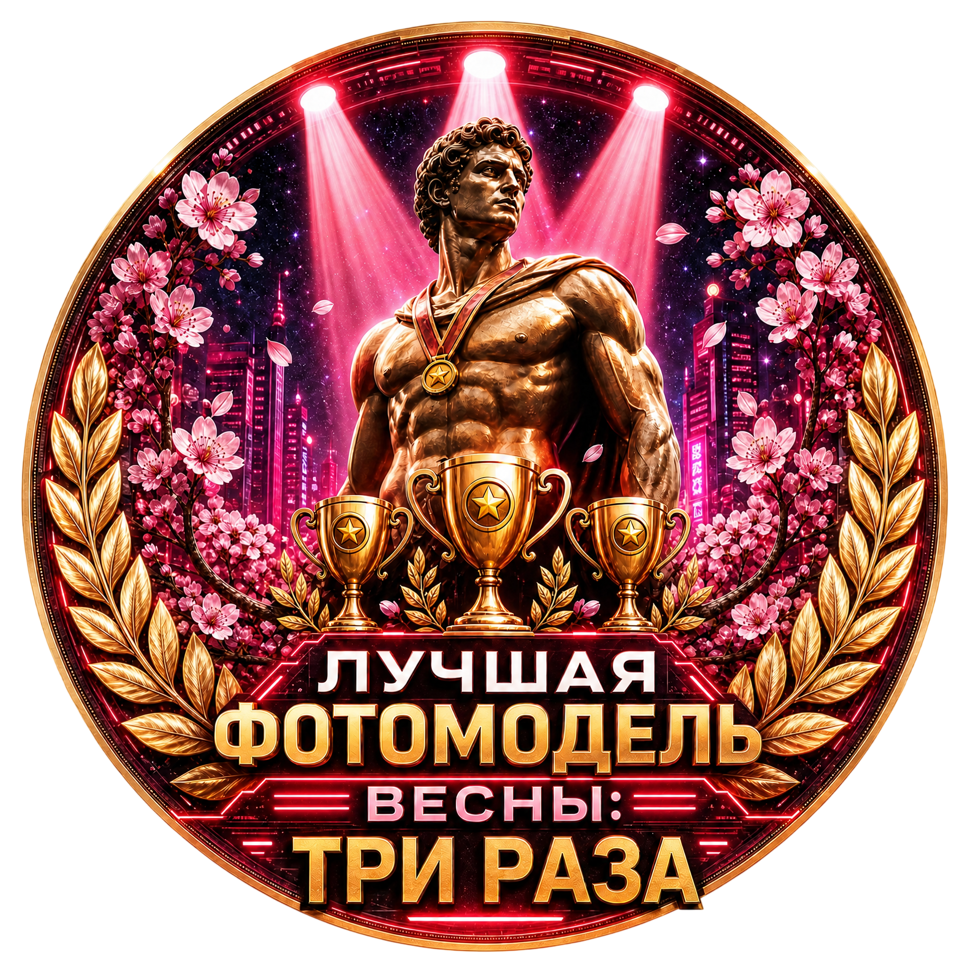Лучший Фотомодель Весны: Три Раза