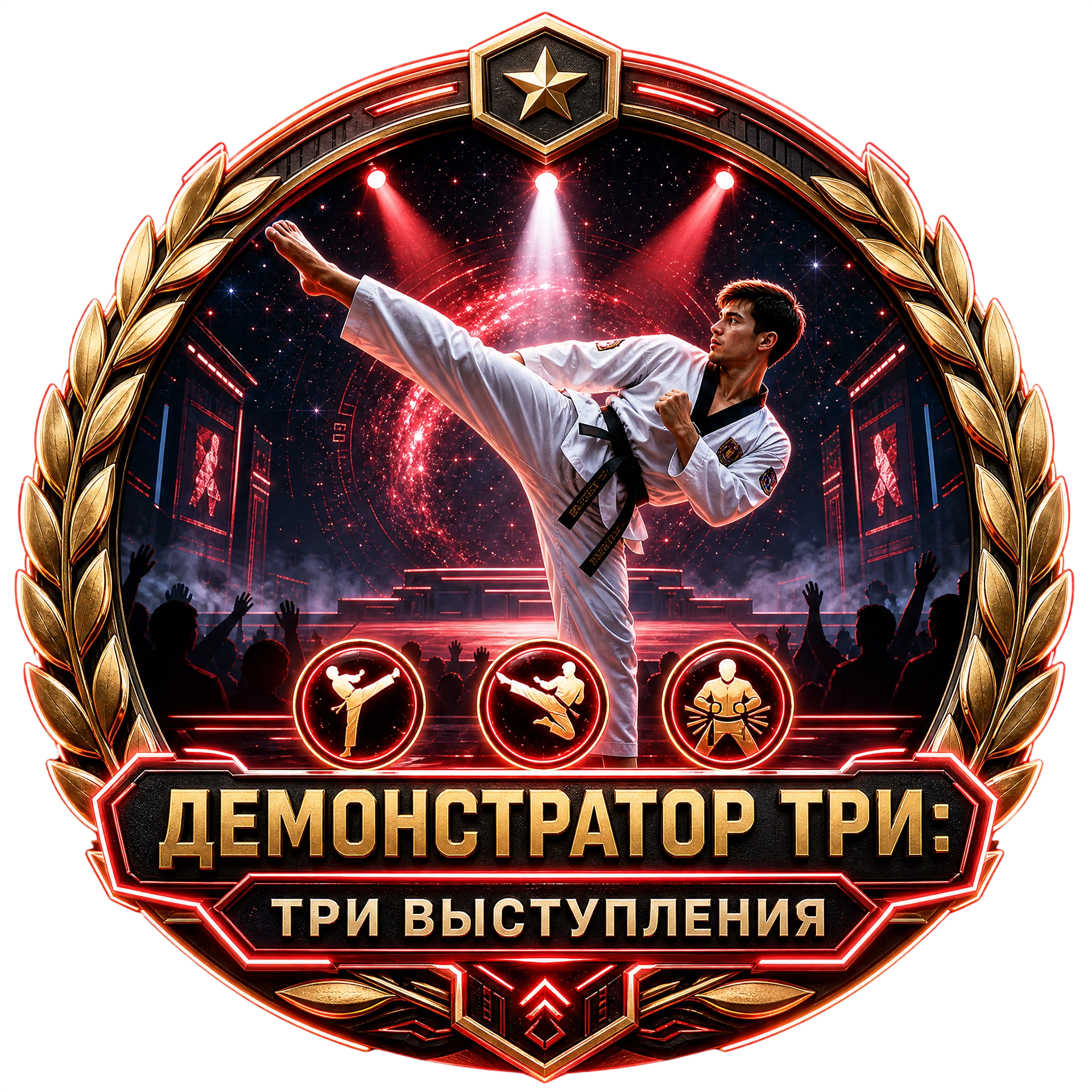 Демонстратор Три: Три Выступления