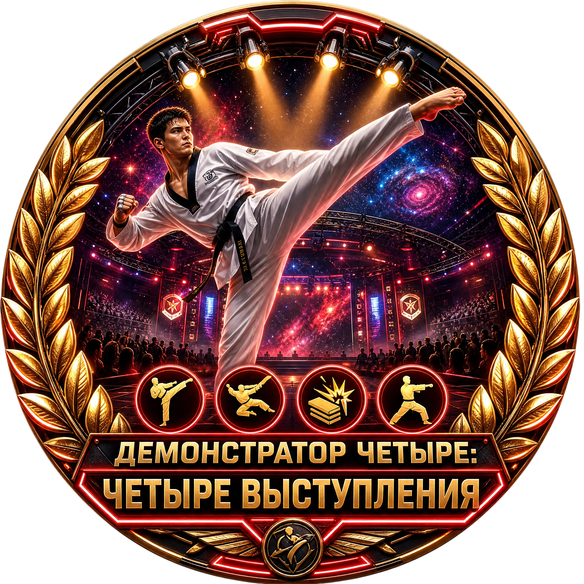 Демонстратор Четыре: Четыре Выступления