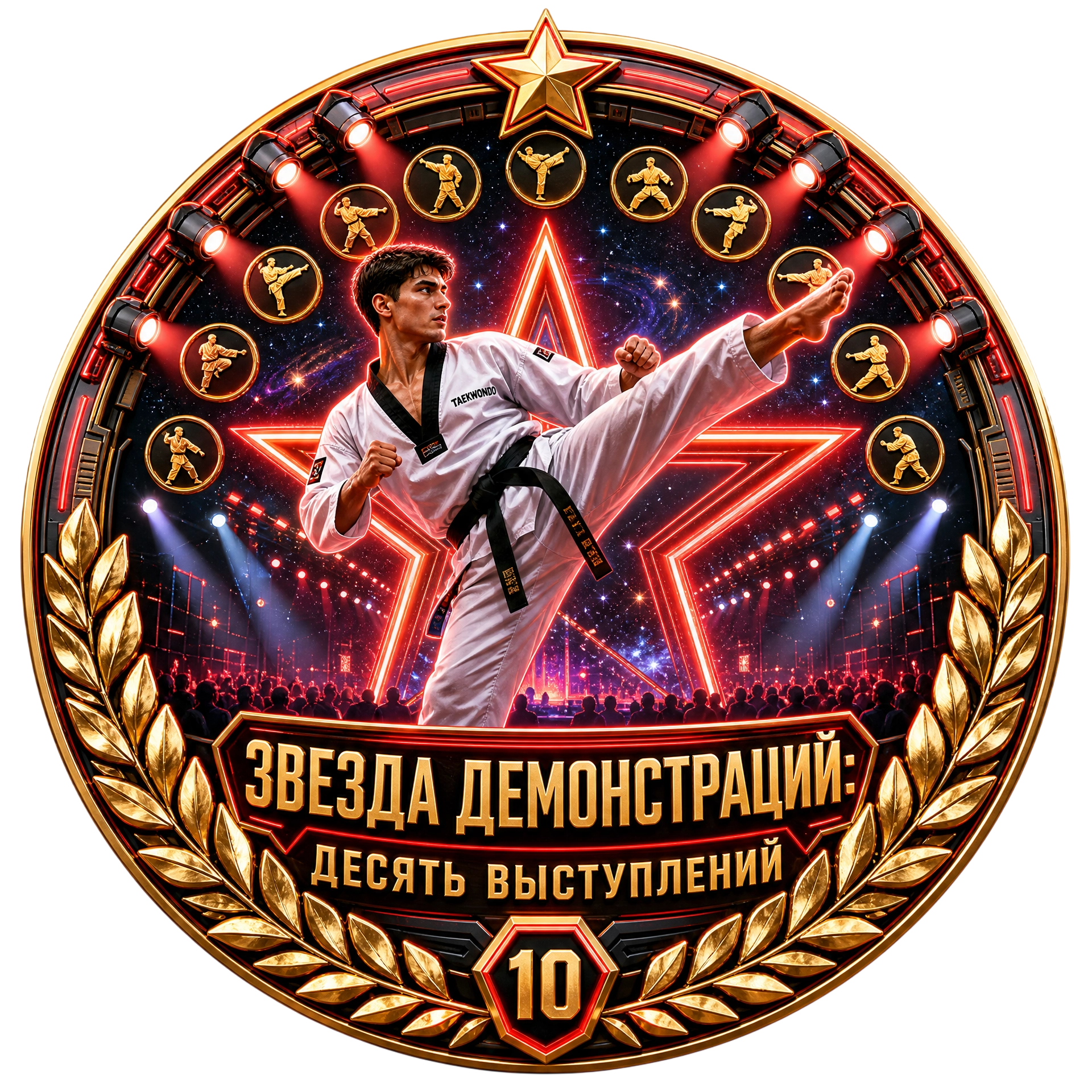 Звезда Демонстраций: Десять Выступлений