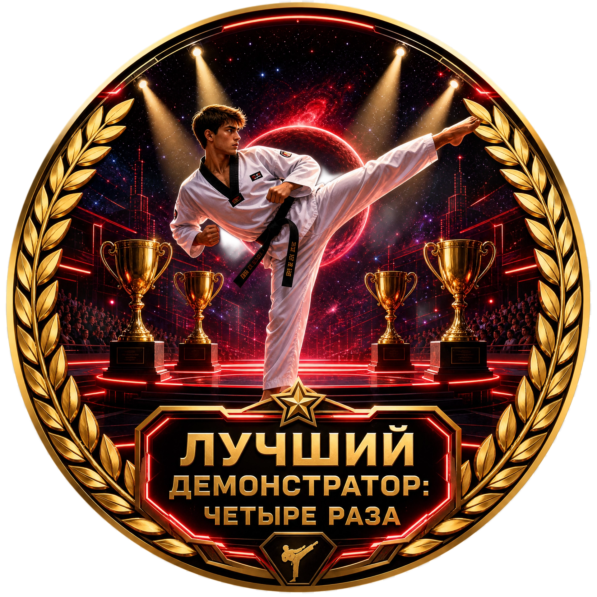 Лучший Демонстратор: Четыре Раза