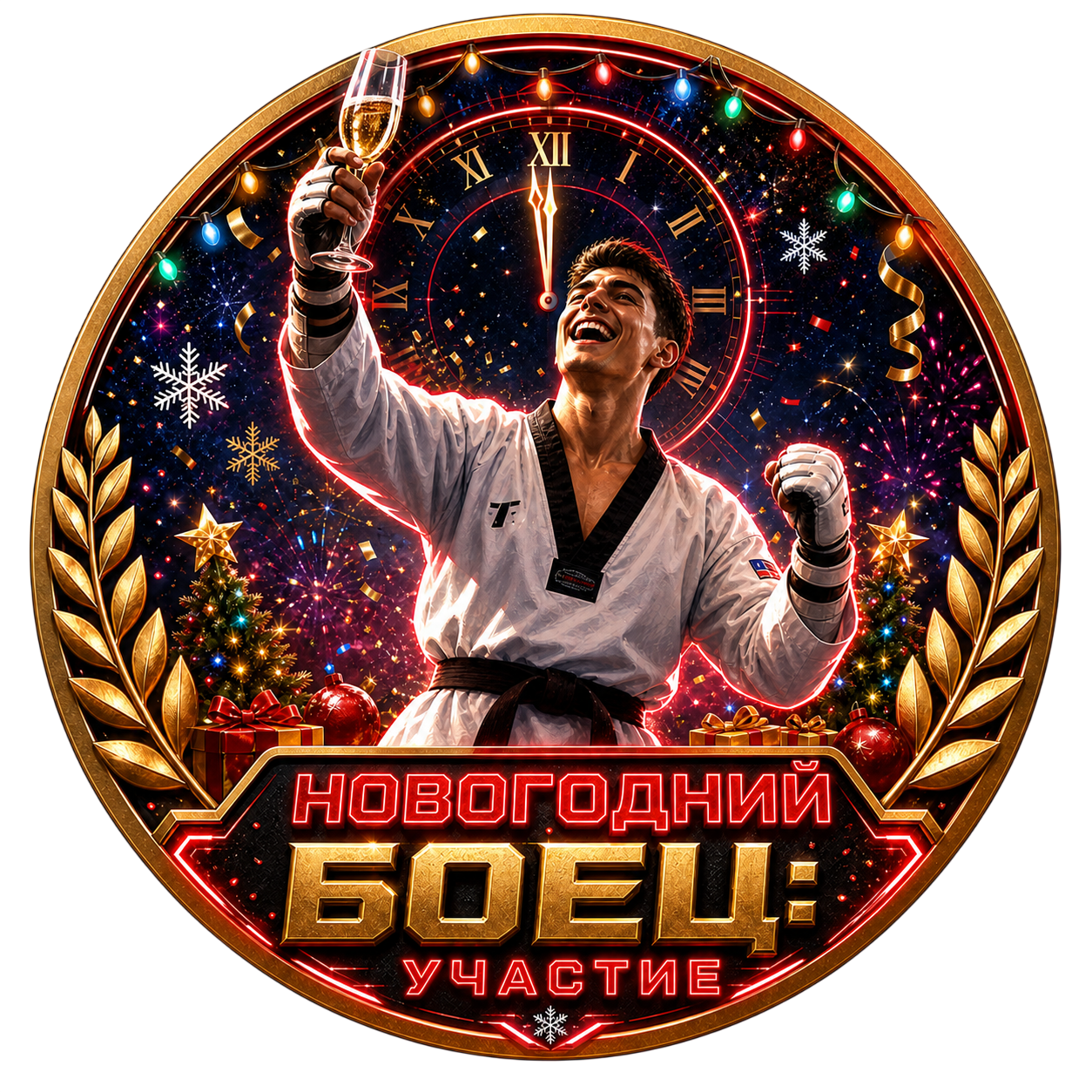 Новогодний Боец: Участие