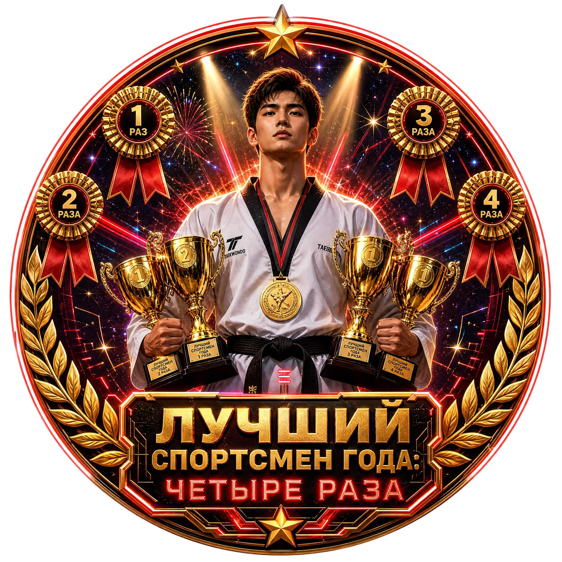 Лучший Спортсмен Года: Четыре Раза