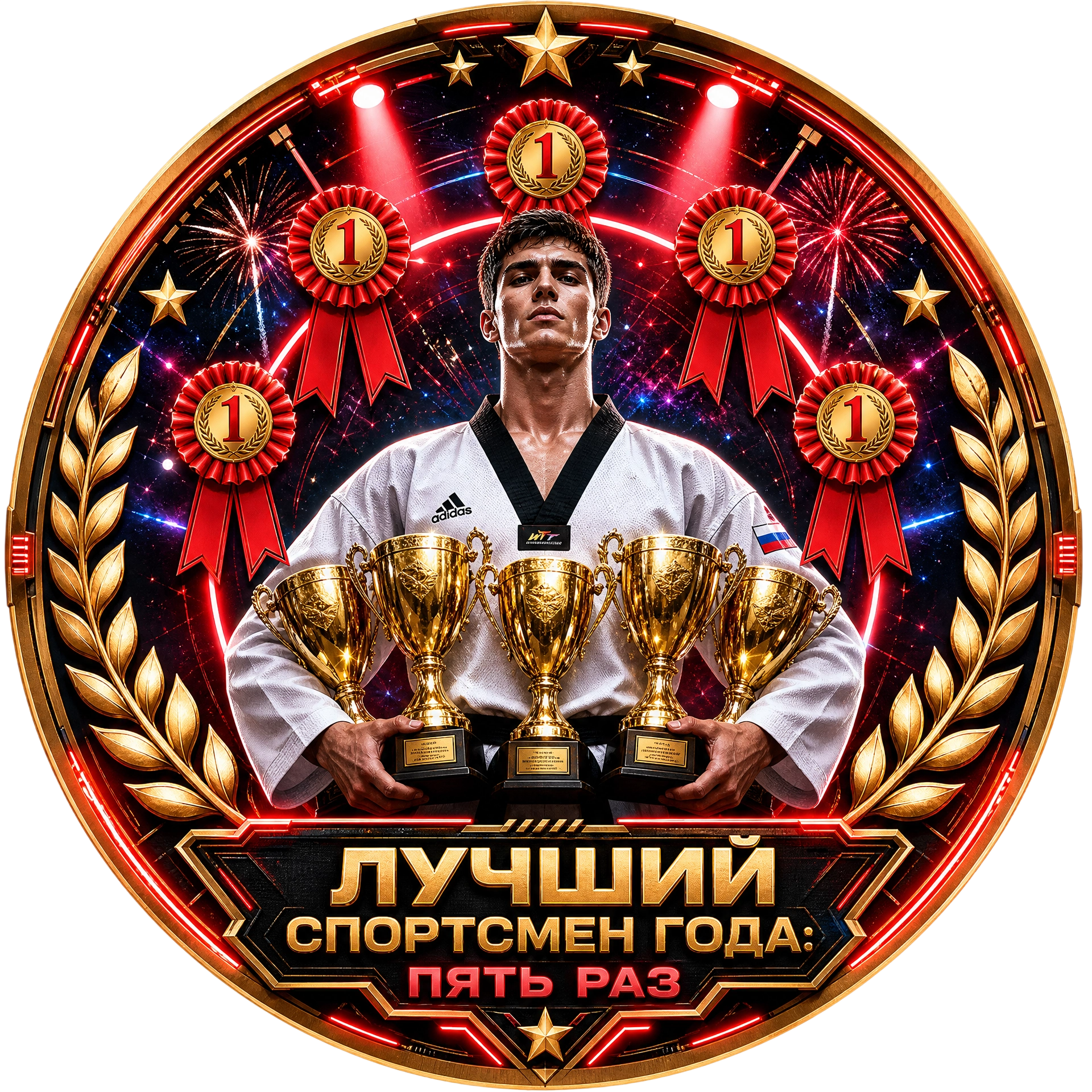 Лучший Спортсмен Года: Пять Раз