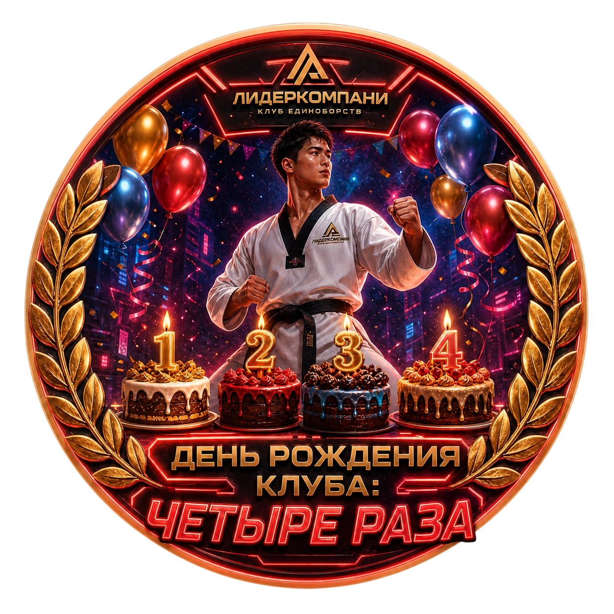 День Рождения Клуба: Четыре Раза