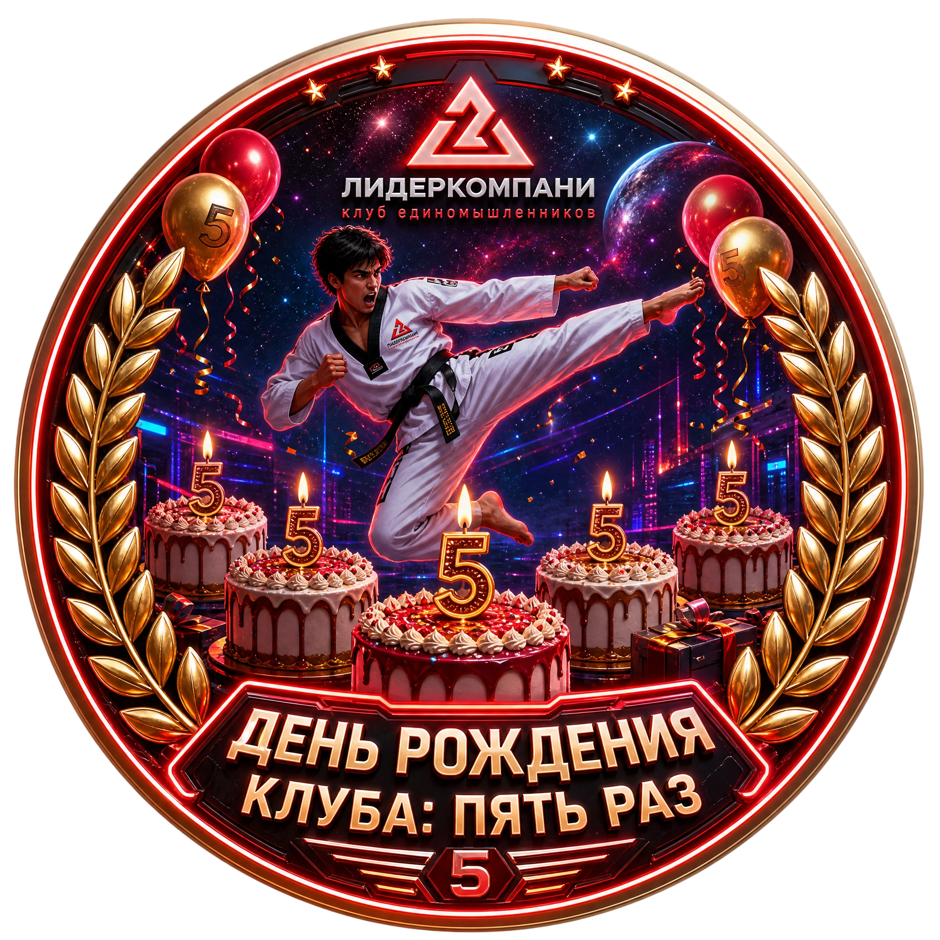 День Рождения Клуба: Пять Раз
