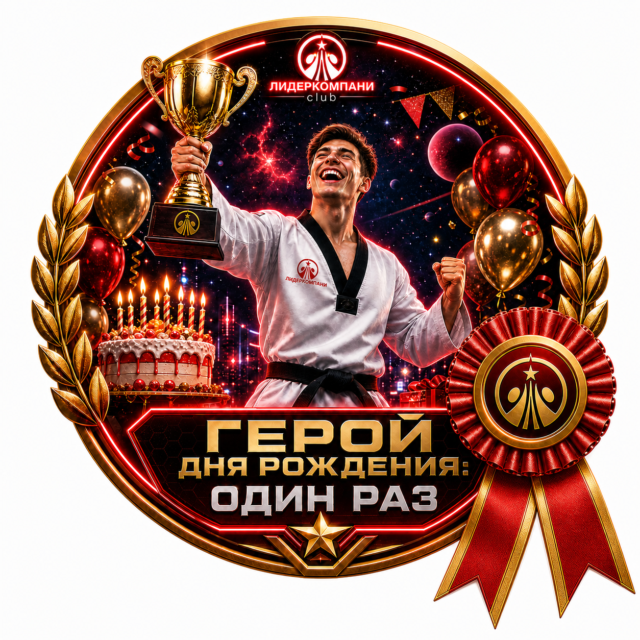 Герой Дня Рождения: Один Раз