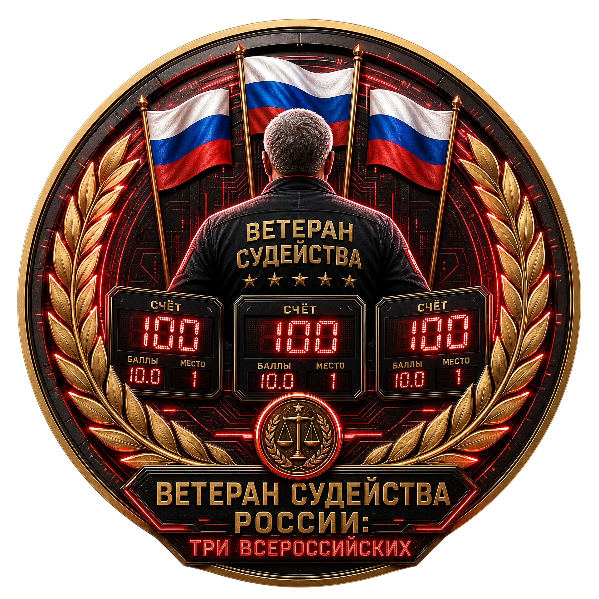 Ветеран Судейства России: Три Всероссийских Соревнования