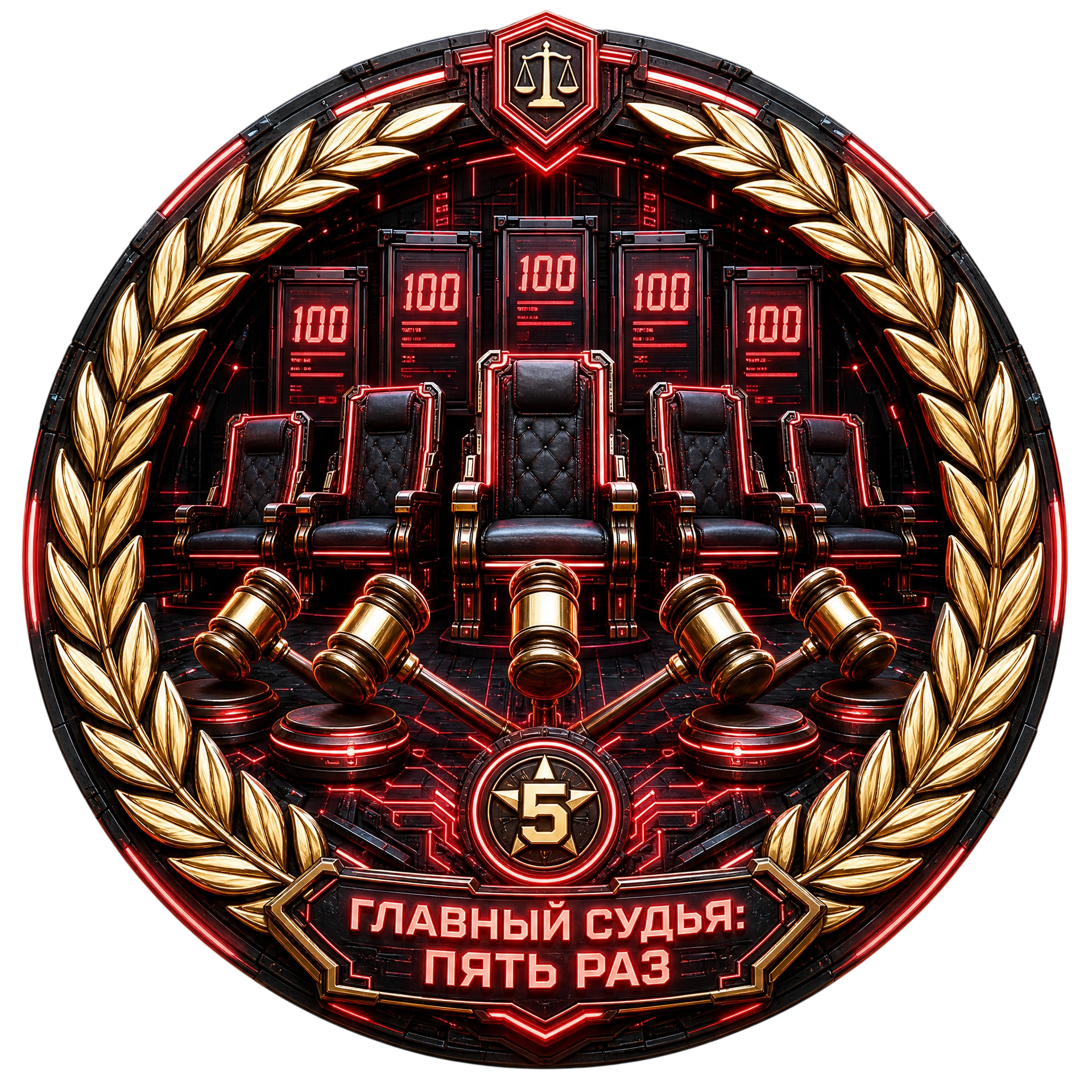 Главный Судья: Пять Раз