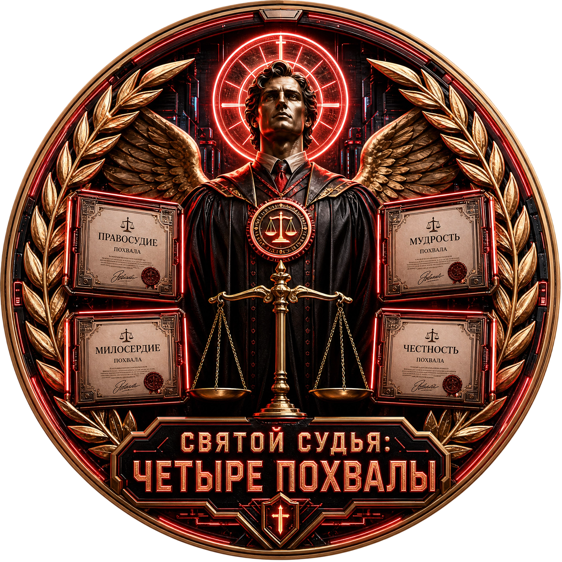 Святой Судья: Четыре Похвалы