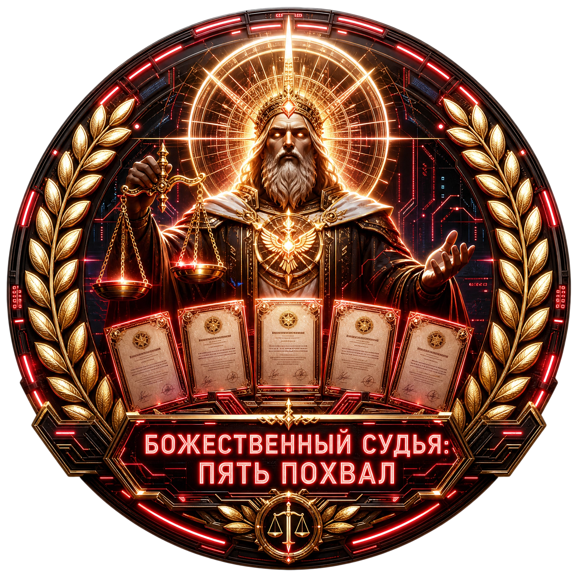 Божественный Судья: Пять Похвал