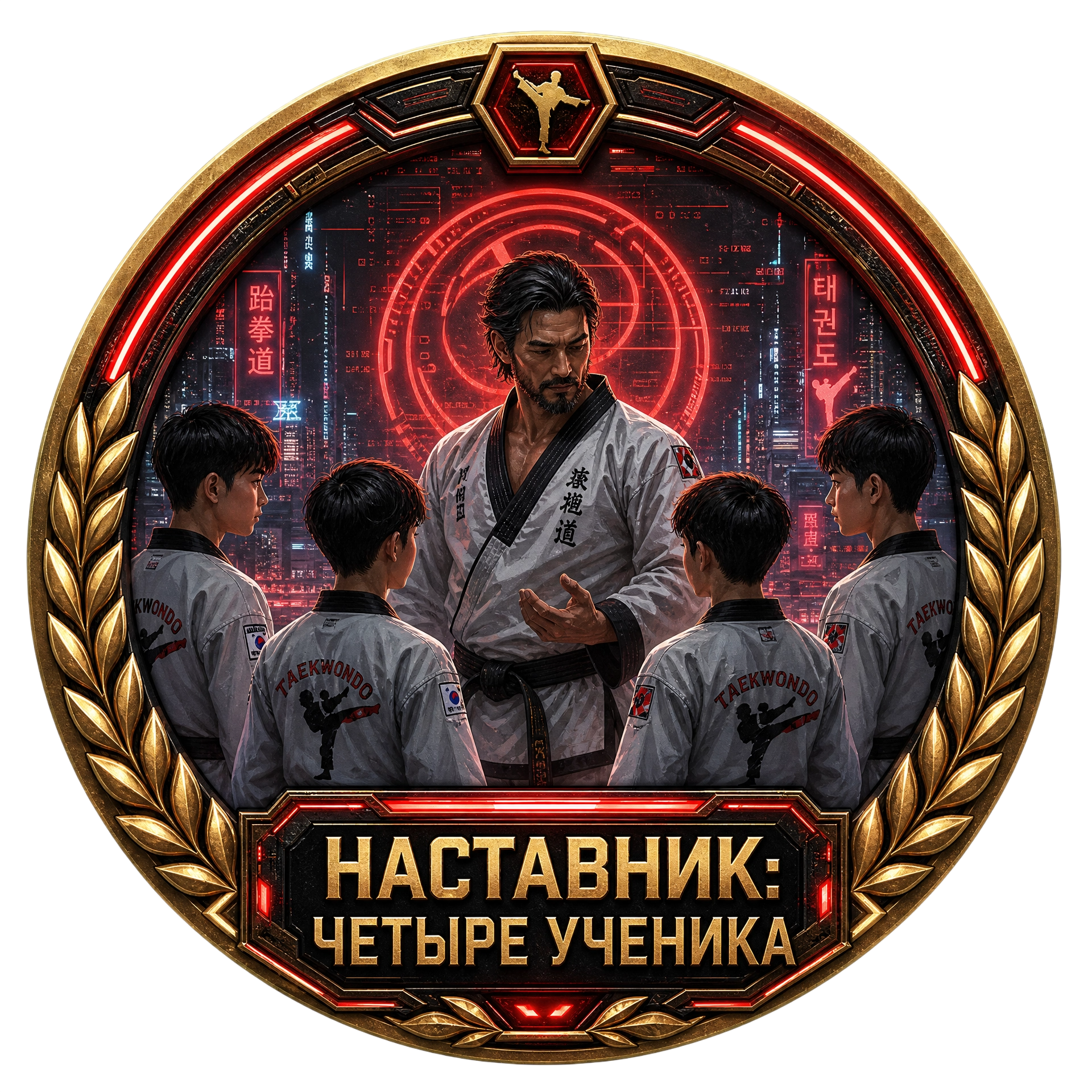 Наставник Четырех: Четыре Ученика