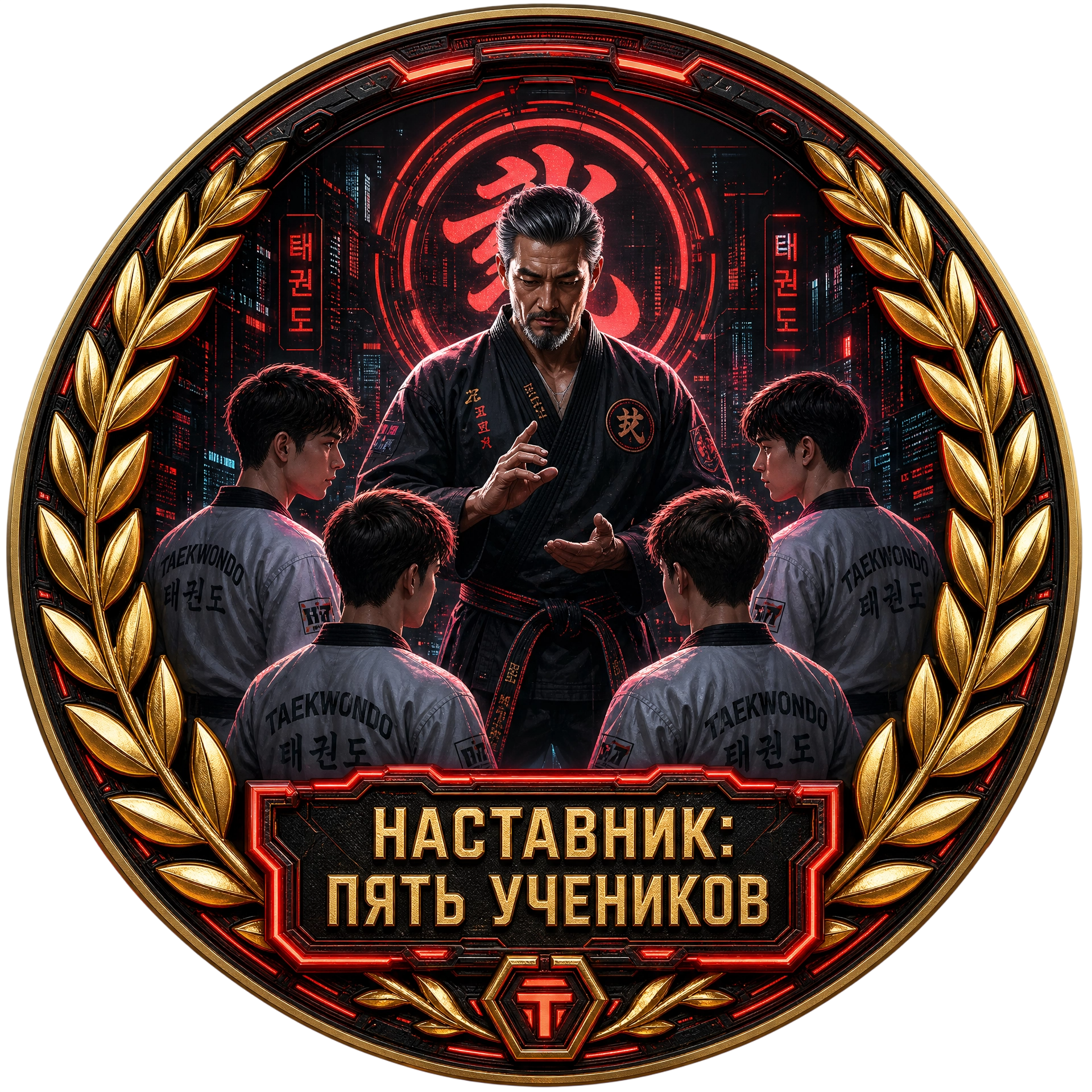Наставник Пяти: Пять Учеников