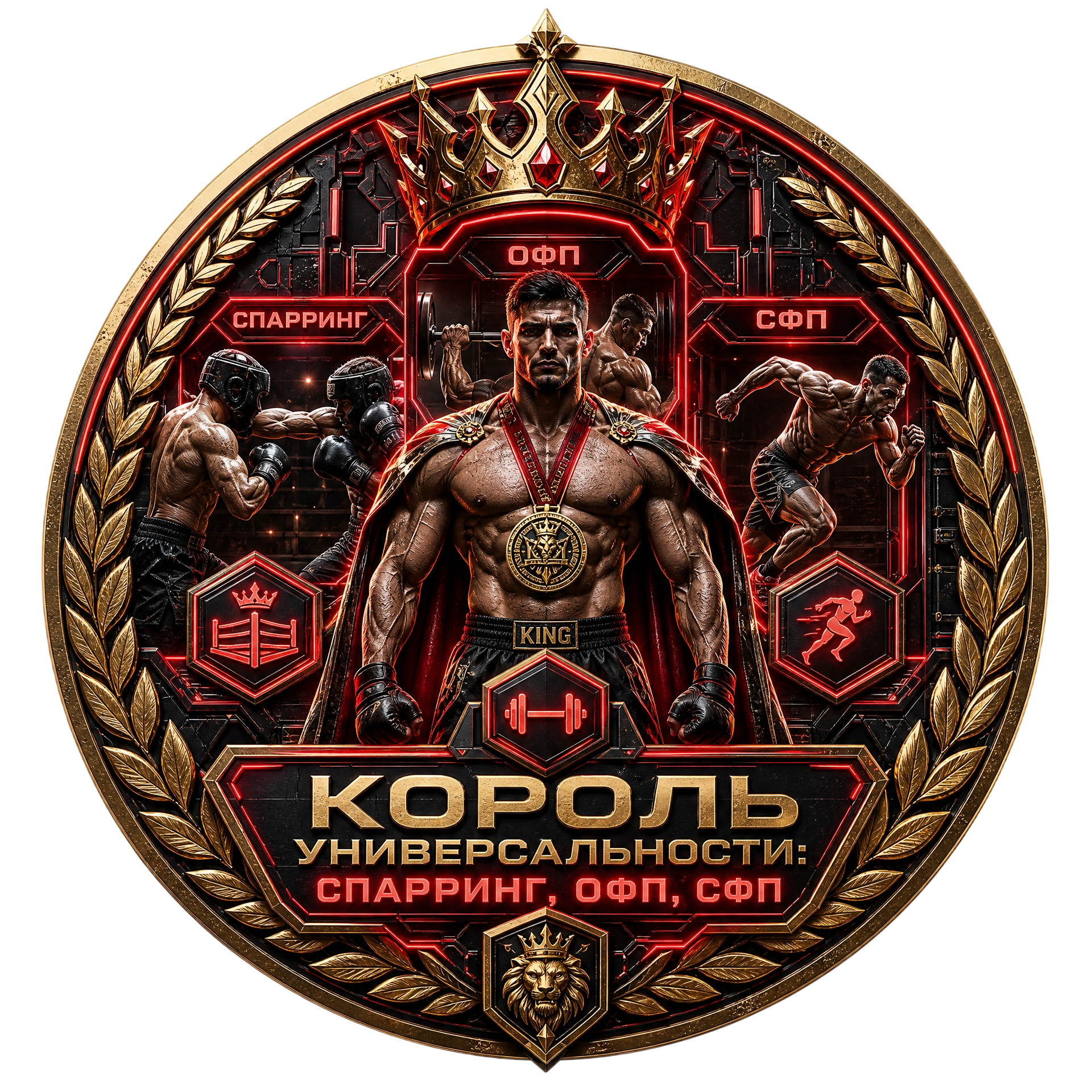 Король Универсальности: Спарринг, ОФП, СФП