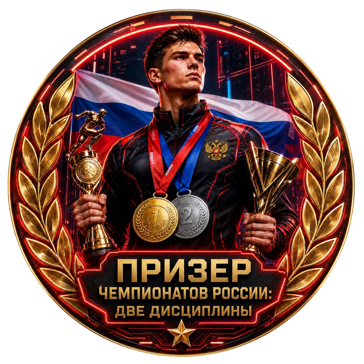 Российский Призер: Две Дисциплины