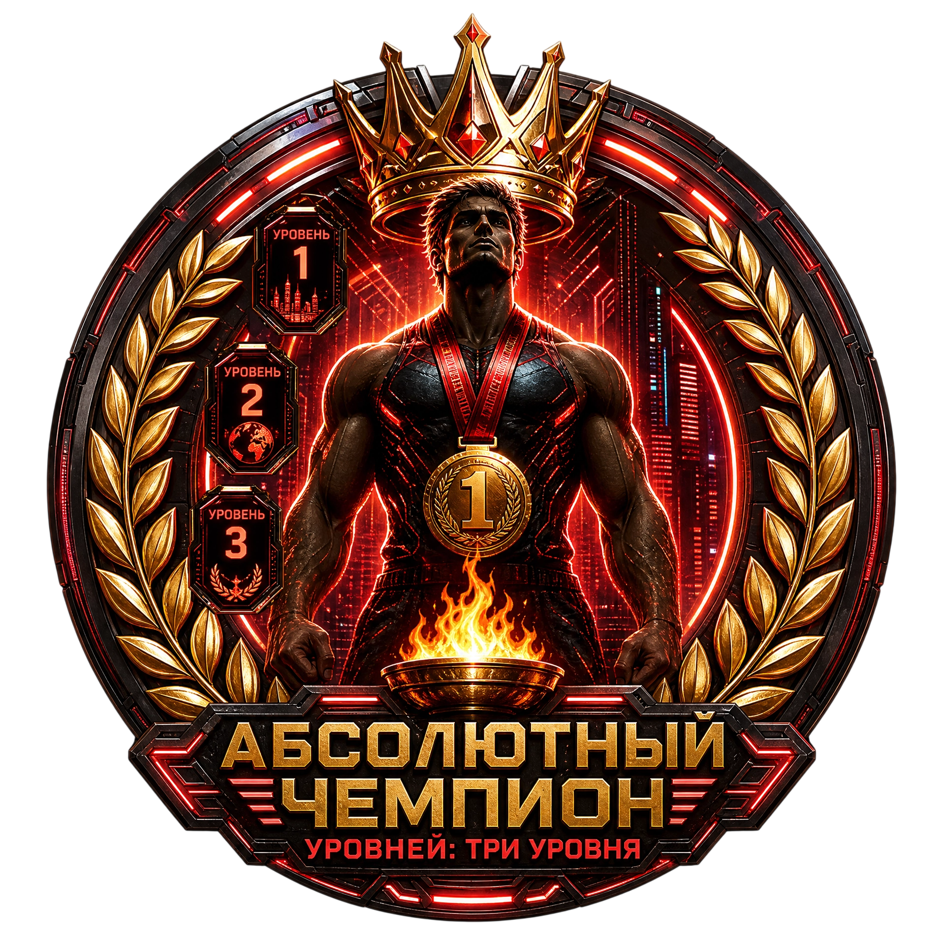 Абсолютный Чемпион Уровней: Три Уровня
