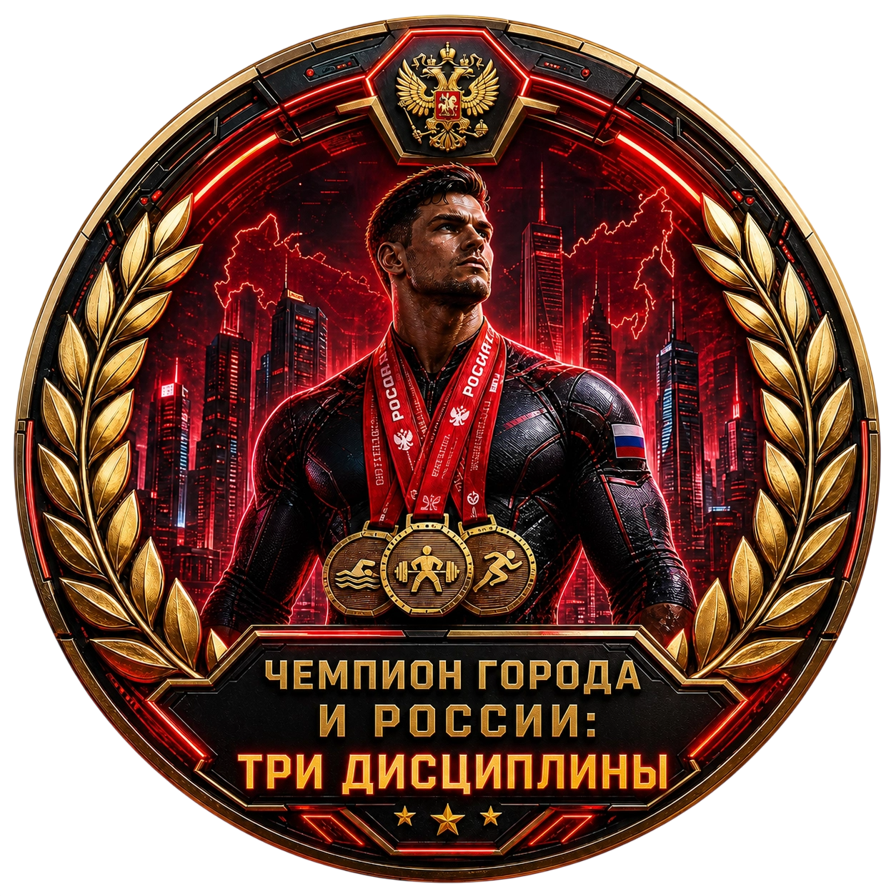 Городской и Российский Чемпион: Три Дисциплины