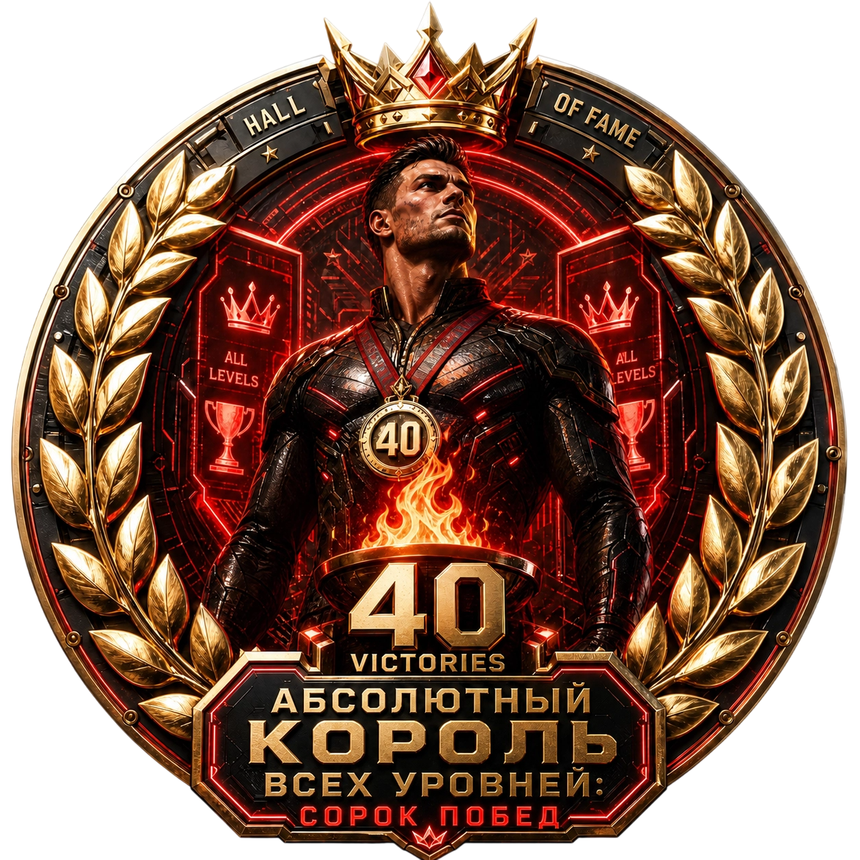 Абсолютный Король Всех Уровней: Сорок Побед