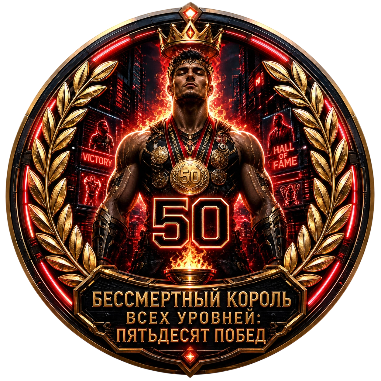 Бессмертный Король Всех Уровней: Пятьдесят Побед