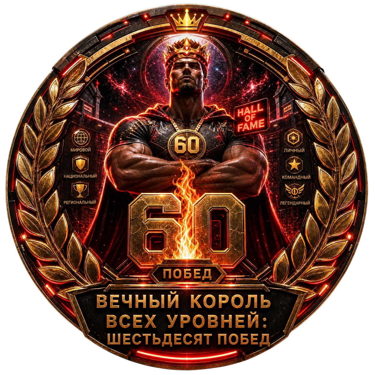 Вечный Король Всех Уровней: Шестьдесят Побед