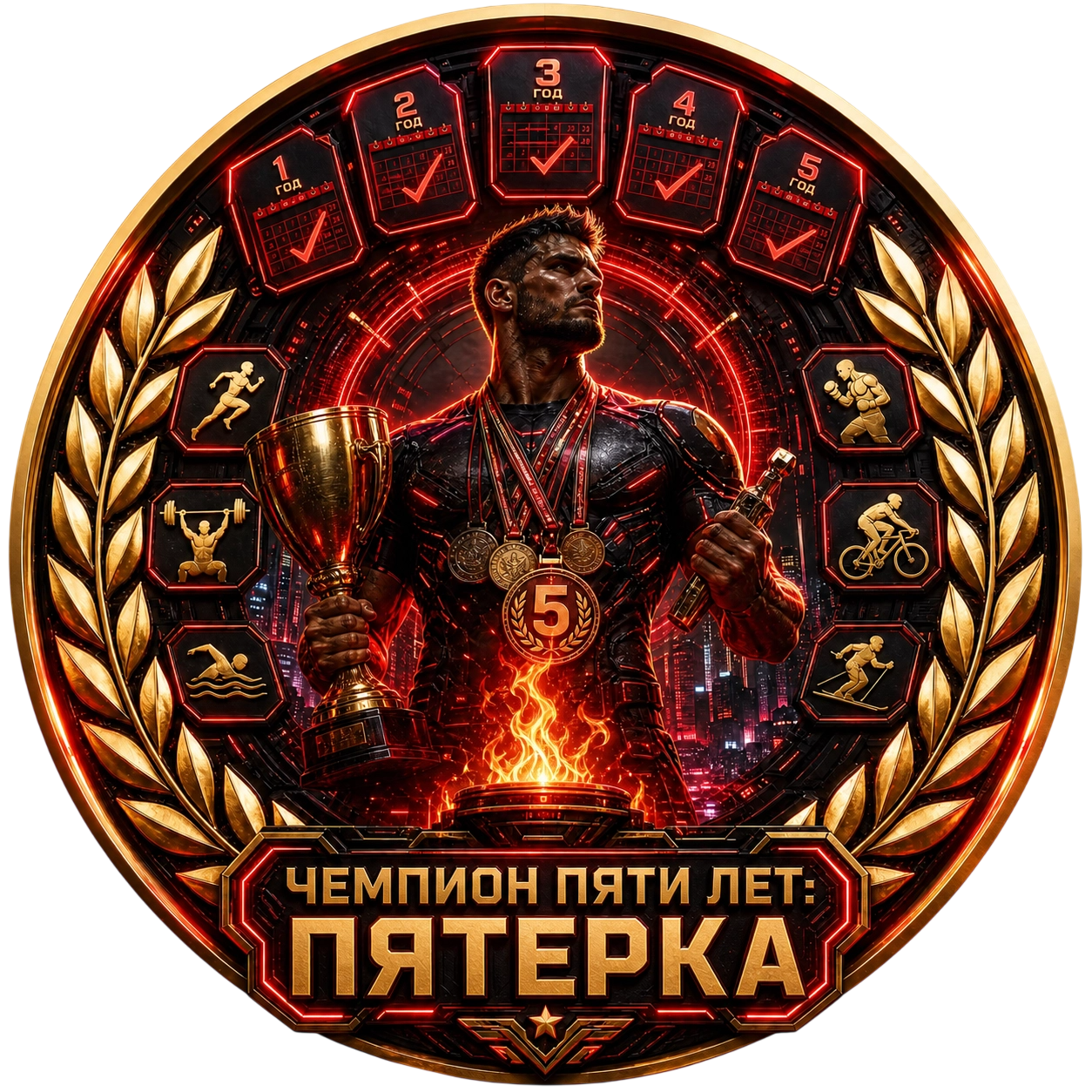 Чемпион Пяти Лет: Пятерка