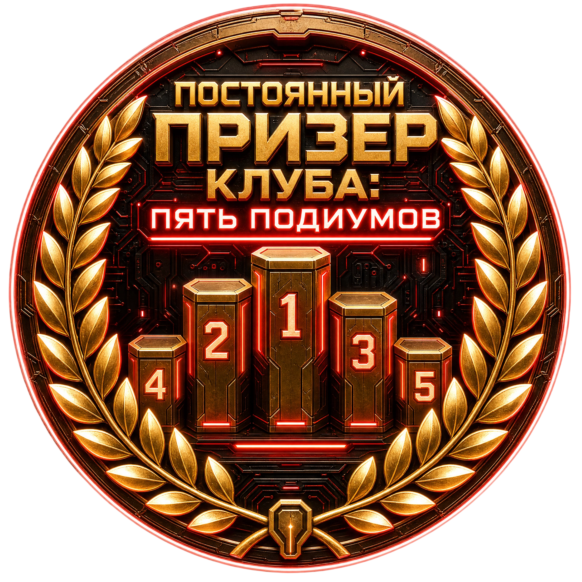 Постоянный Призер Клуба: Пять Подиумов