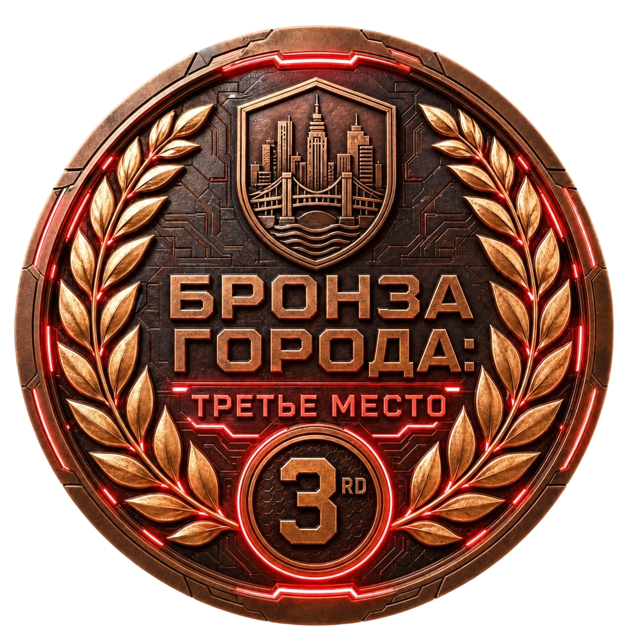 Бронза Города: Третье Место