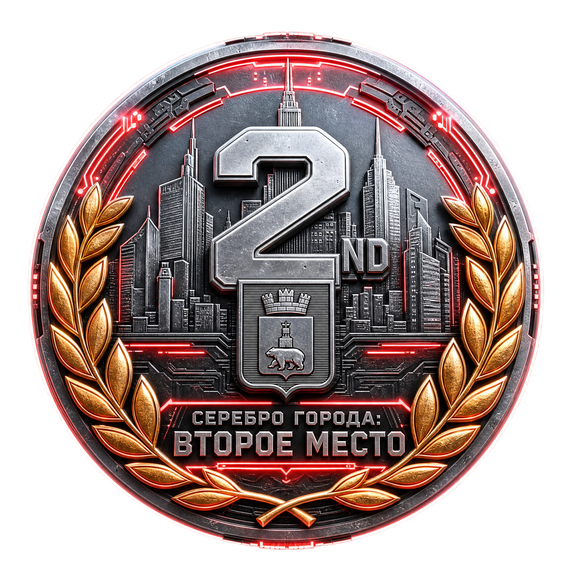 Серебро Города: Второе Место